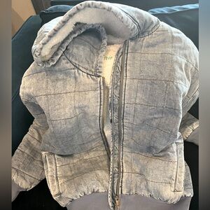 Aerie Quilted Sherpa Jacket